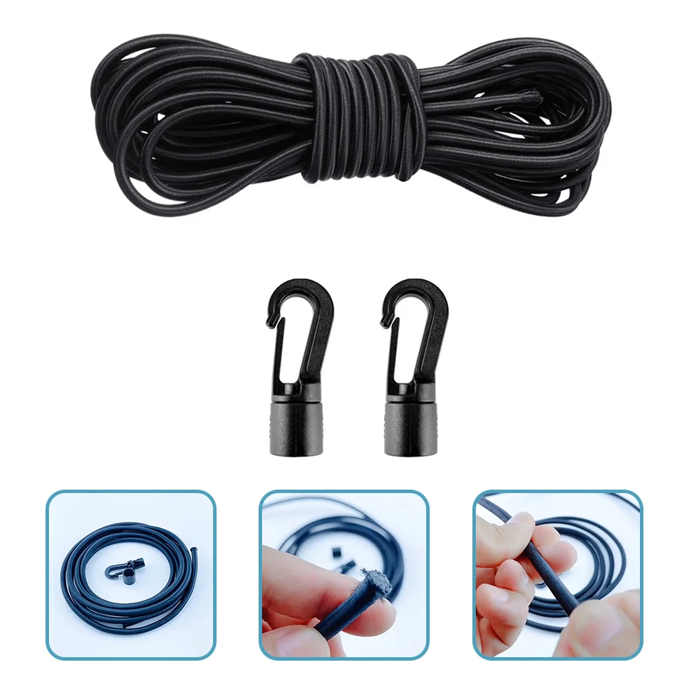 

Cord Bungee Kayak Rope Kit Boat Elastic Cords Pole Tenthooks Hookropes Heavy Dockbuckle Yacht Tie Duty