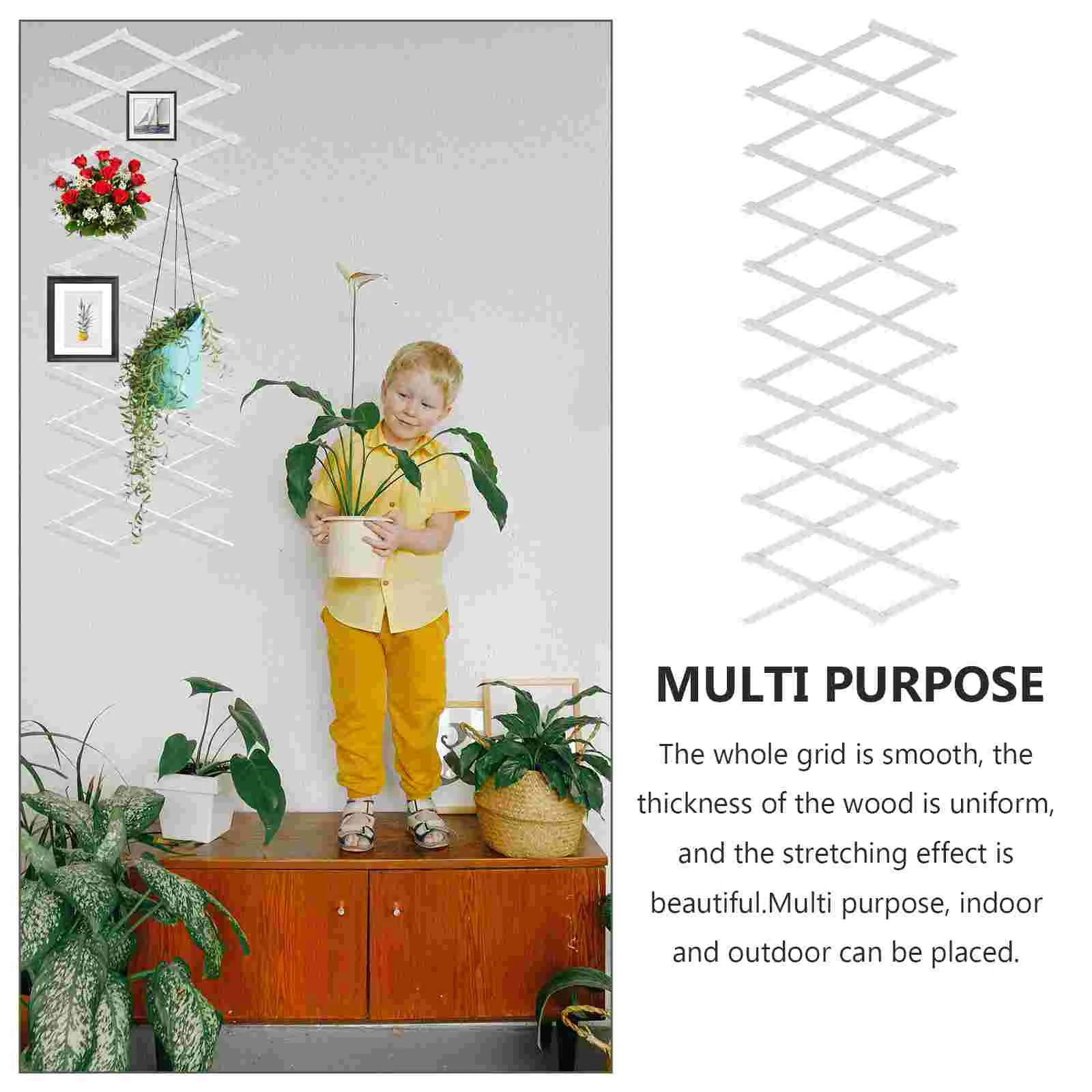 Открытый декор клетки для поддержки растений решетка настенный подвесной