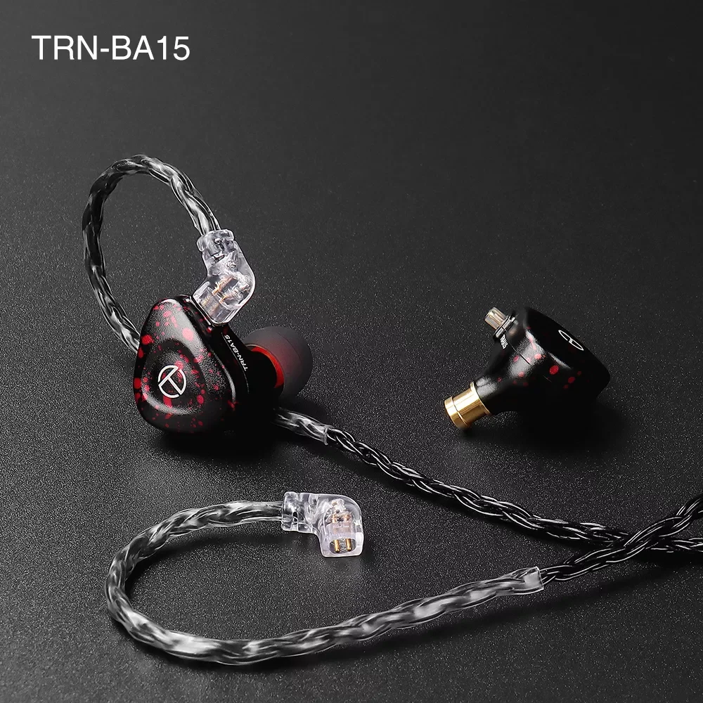 Фото Наушники TRN T2 Pro 16 Core, посеребренный Hi-Fi обновленный кабель, серый разъем BlackMMCX/2Pin для TRN VX pro TA2 V90 TA1 ZSX TA2 №3