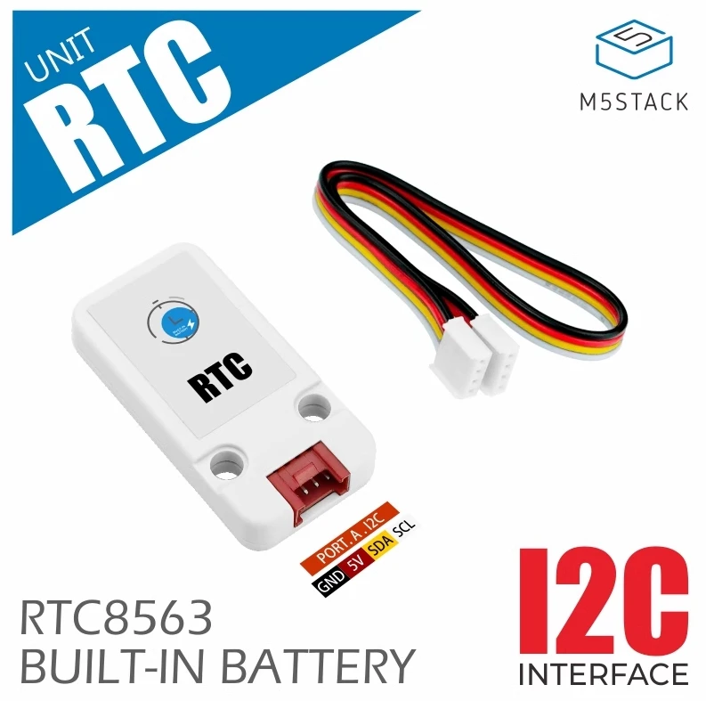 Программируемый Модуль M5Stack в режиме реального времени календарь/чип гим8563 I2C