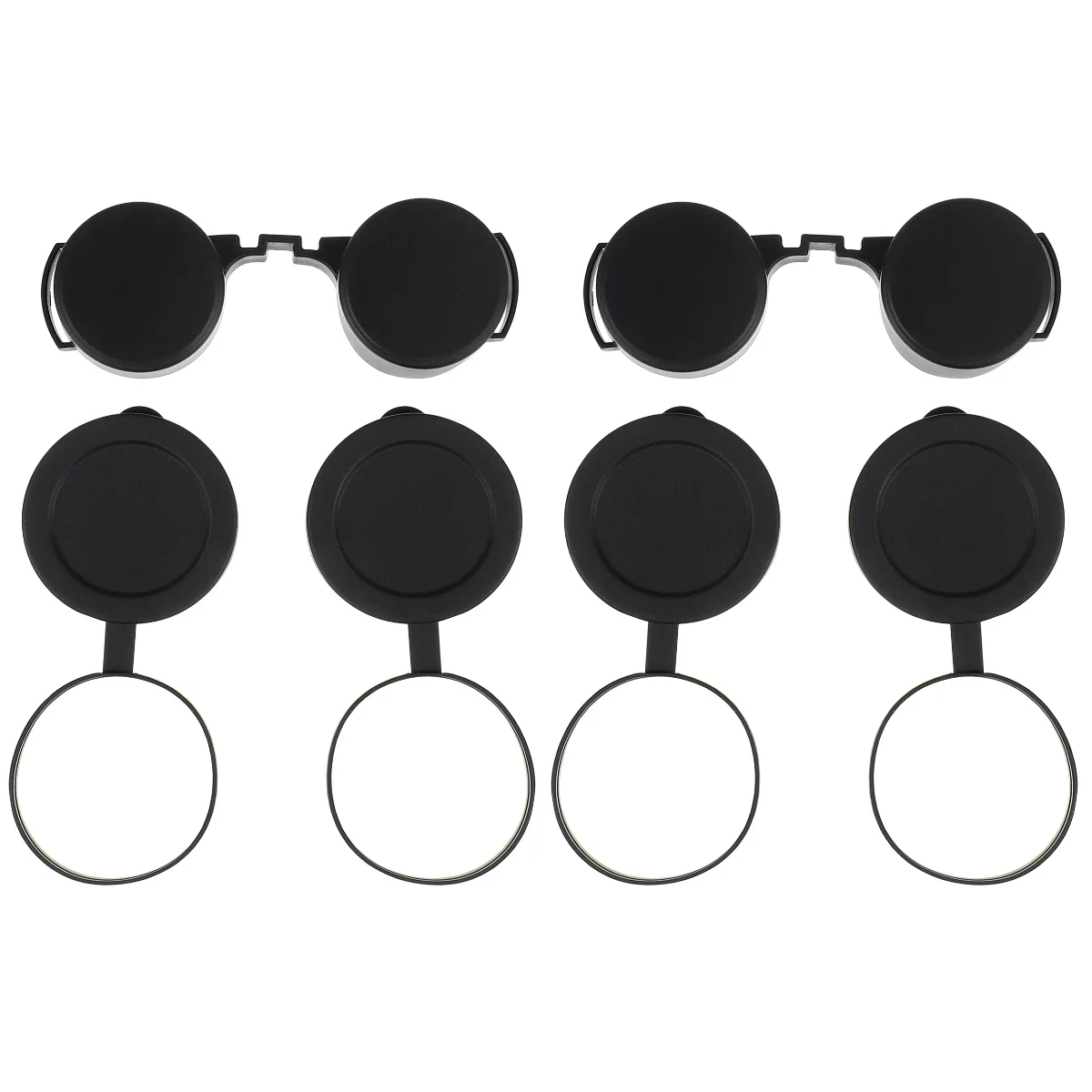 

Lens Cap Objective Cover Eyepiecebinoculars Rubber Covers Eyeaccessory