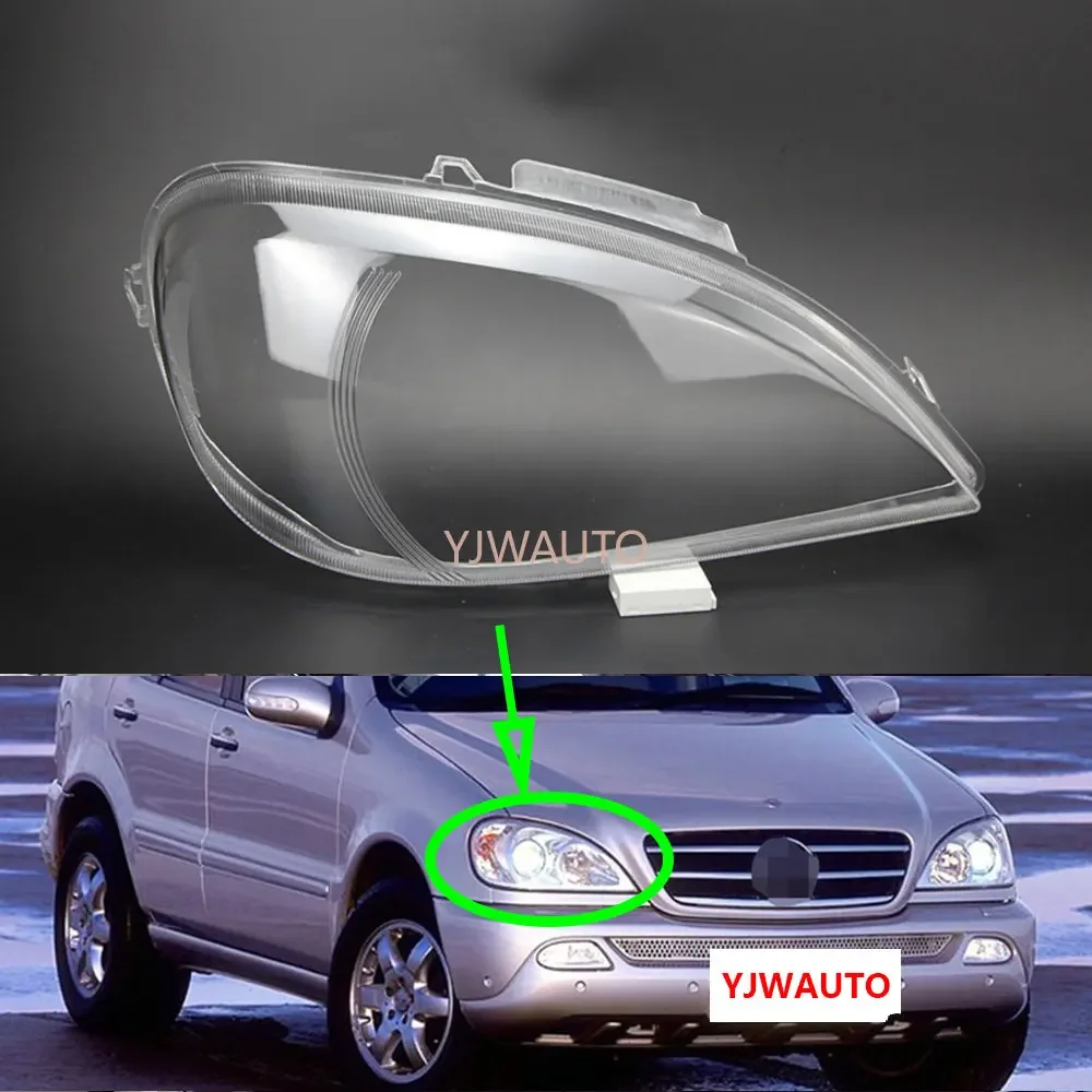 Крышка передней фары для Mercedes-Benz W163 ML320 350 500 1999 ~ 2005