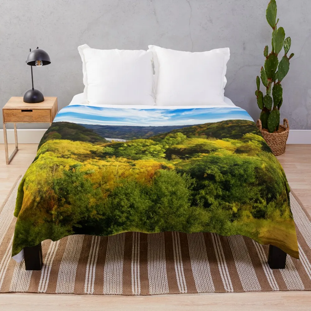 Мэриленд Heights and Loudoun at Harpers Ferry — пастельное одеяло волосатые одеяла для диванов