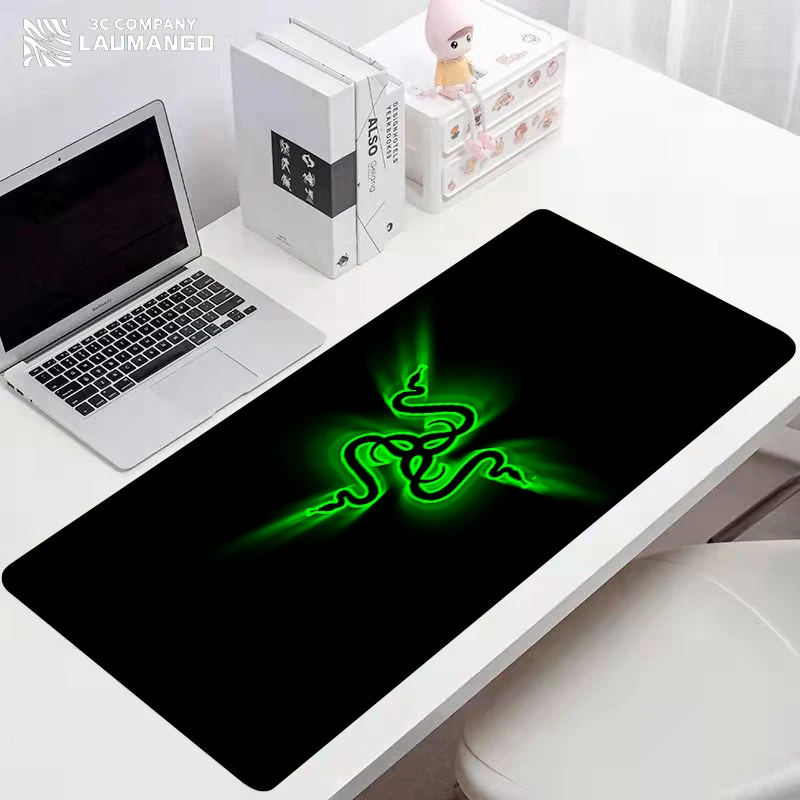 

Коврик для мыши Razer, Аниме Коврик для мыши, игровой коврик для клавиатуры, настольные аксессуары для ПК Xxl, большой Расширенный протектор, мыш...