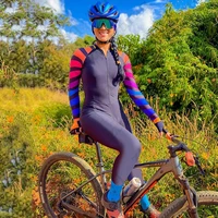 triathlon autumn female cycling coveralls jumpsuit clothing long suits bicycle jersey mountain bike sportswear downhill outfit