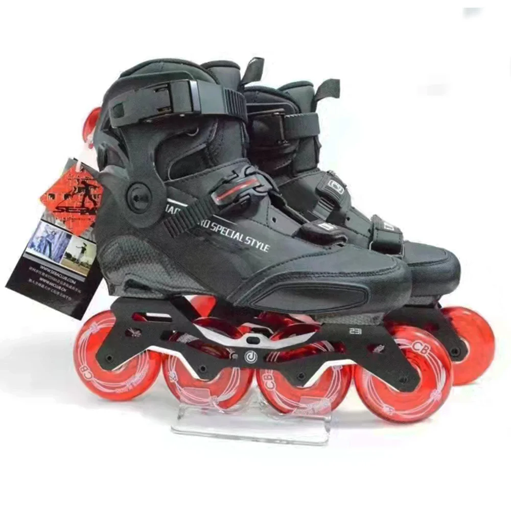 

100% Original 2022 SEBA CB2 Adult Inline Skates Crossing Boundaries Roller Skating Shoes Slalom Sliding FSK Patines Adulto