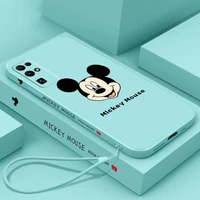 disney mickey phone case honor30 30pro honor8x nove6 5ipro cartoon all inclusive shockproof simple womens silicone soft shell