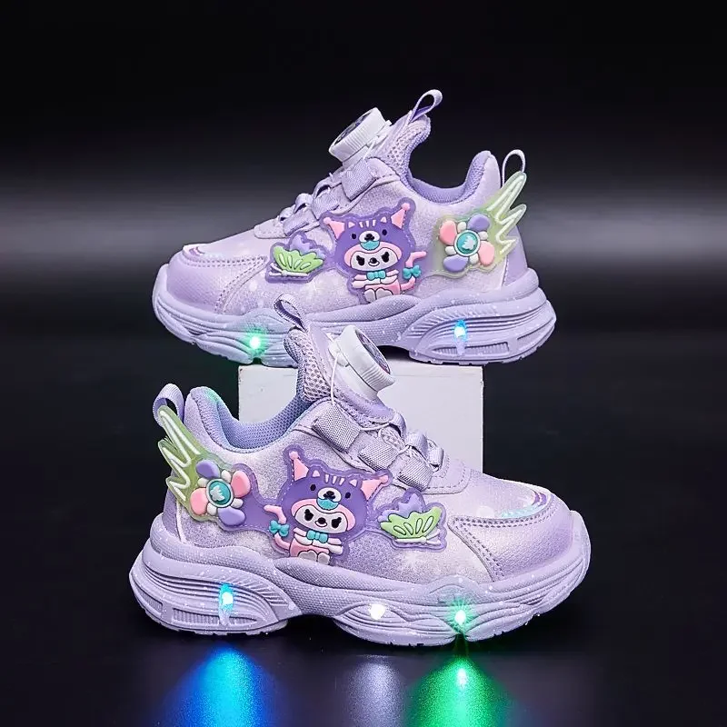 Sanrio Kuromi с легкими кроссовками героями мультфильмов для девочек новые легкие