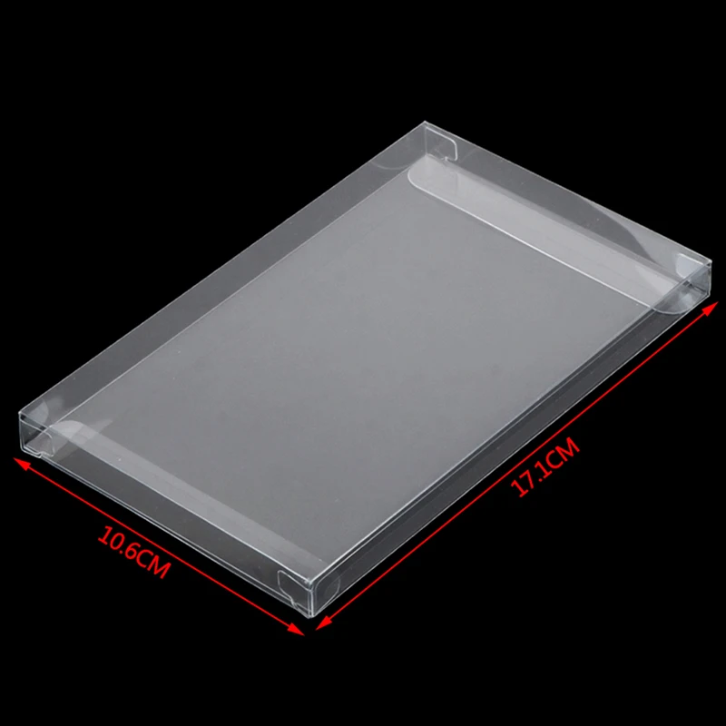 

Прозрачная прозрачная коробка из ПЭТ для переключателя, защитная крышка для хранения, пластиковая коробка для дисплея, 1 шт.