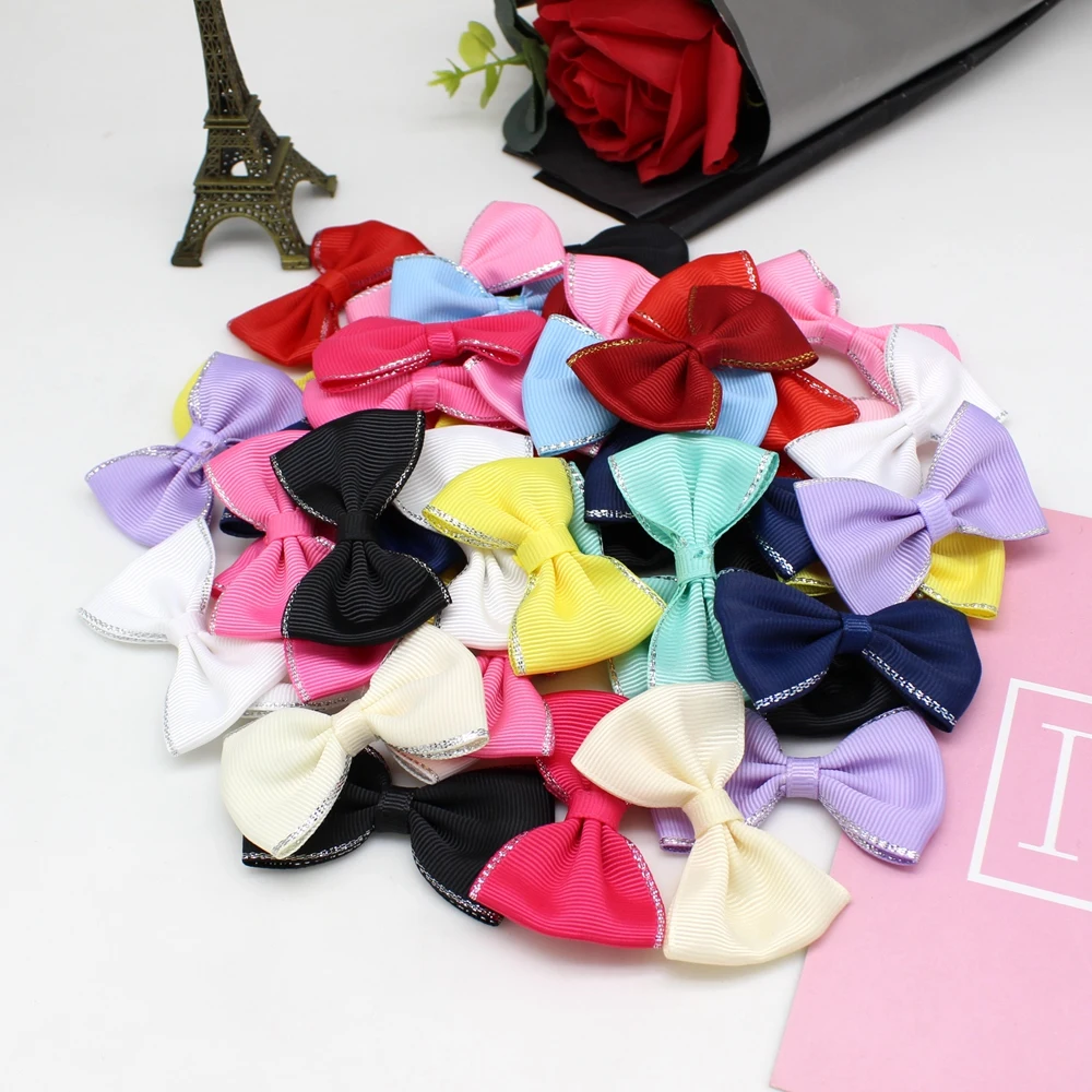 

10 шт. или 30 шт. 40 мм-60 мм корсажная лента, банты, лента для свадебной вечеринки, детское украшение, скрапбукинг, товары для рукоделия «сделай с...