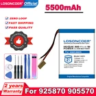 LOSONCOER 5500mAh 925870 905570 Аккумулятор для тахографа Bluetooth динамик игрушечный аккумулятор