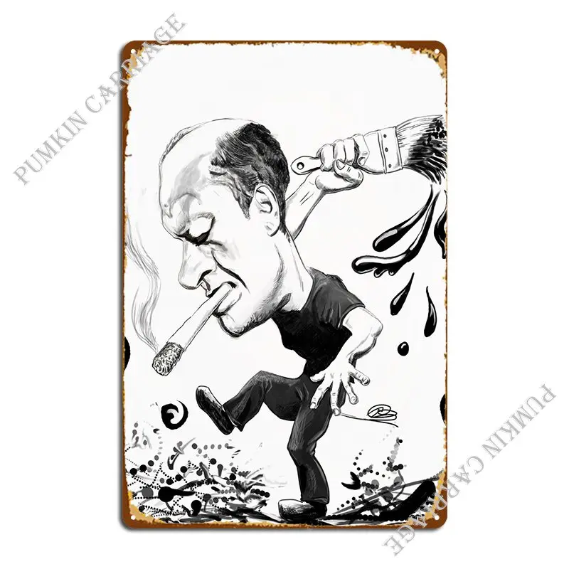 

Jp Metal Plaque Poster Garage Club Wall Decor Living Room Cinema Tin Sign Poster
