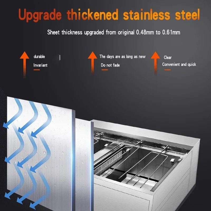 Автоматическая роторная духовка для курицы газовая автоматическая