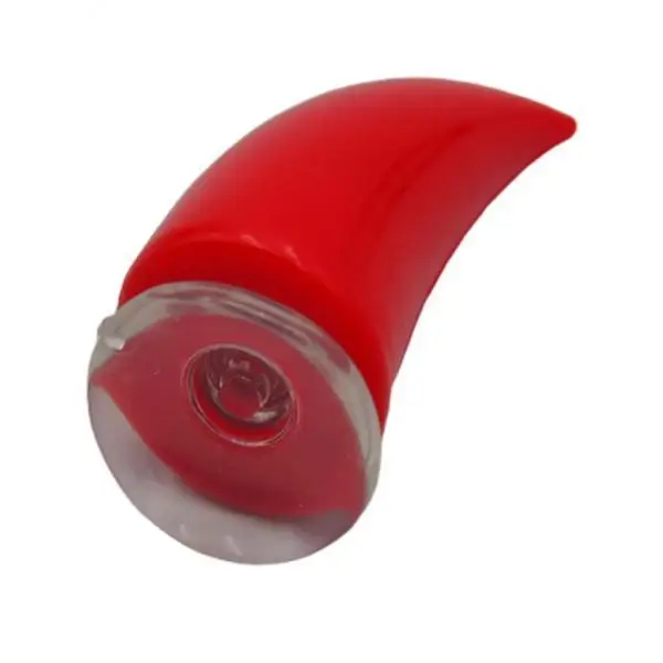 

2x Motorcycle Decoration Suction Cup Mounted Red Color