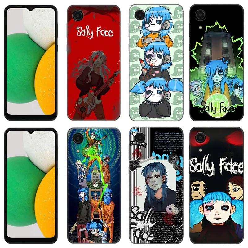 Чехол для телефона с игровым принтом Салли Samsung Galaxy A01 A03 Core A04 E A02 A05 A10 A20 A21 A30 A50 S A6 A8