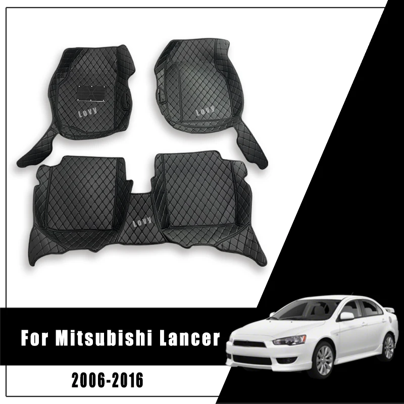 

Car Floor Mat For Mitsubishi Lancer 2016 2015 2014 2013 2012 2011 2010 2009 2008 2007 2006 Anti-slip Interior Accessories Covers