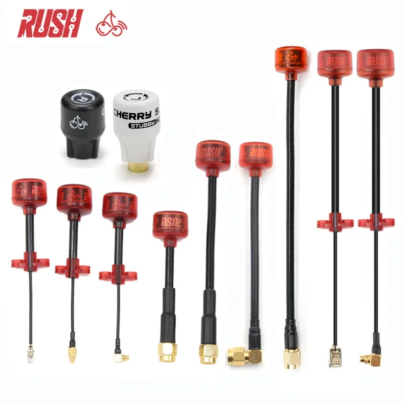

Раш вишня FPV 5,8G антенна SMA MMCX UFL IPEX LHCP RHCP длинный диапазон переходник для антенного соединителя короткая для гоночных дронов очков