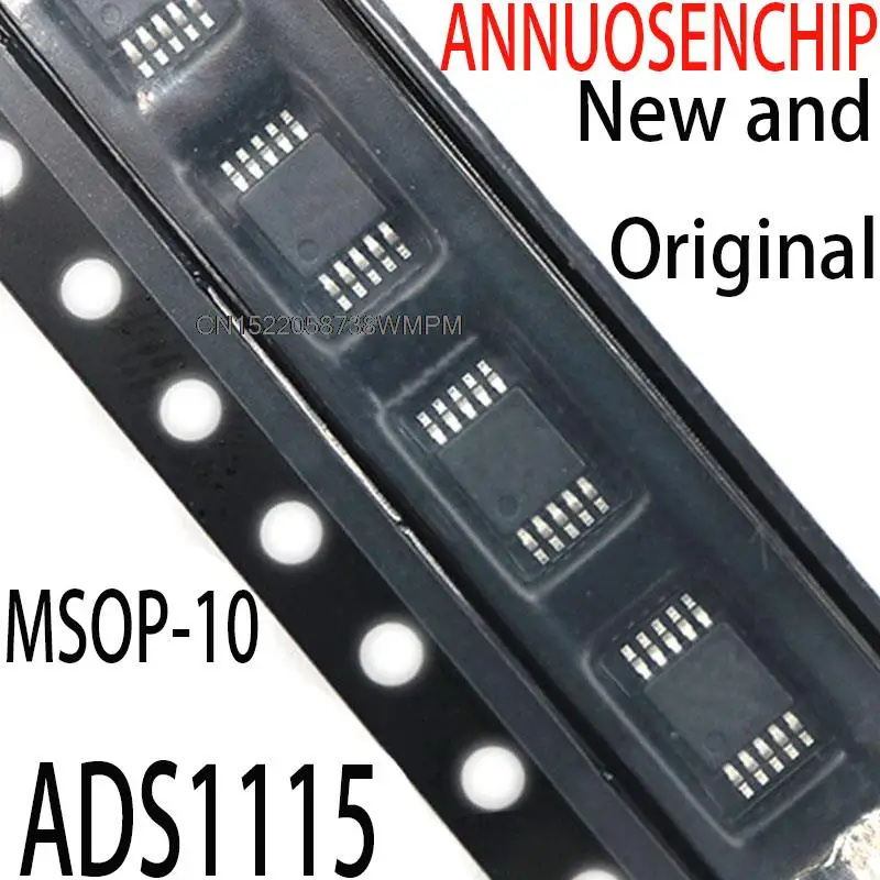 Бесплатная доставка, 10 шт./лот, новый и оригинальный ADS1115IDGSR оригинальный ADC 16BIT BOGI 860SPS LP, лучшего качества, звёздоads1115