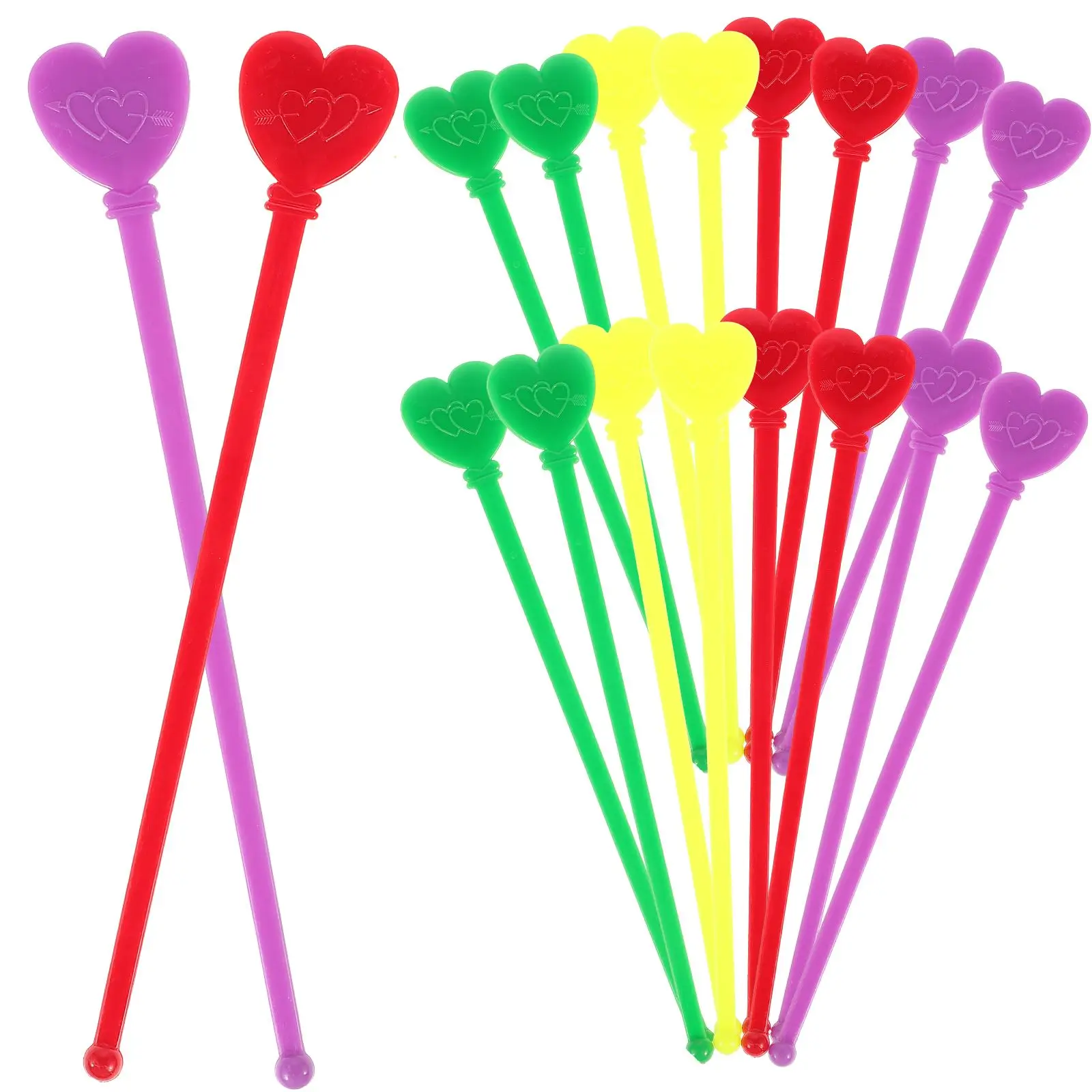 

20 Pcs Espresso Coffee Stirrer Cocktail Drink Stirrers Stirring Stick Drinks Acrylic Swizzle Personalized Muddler