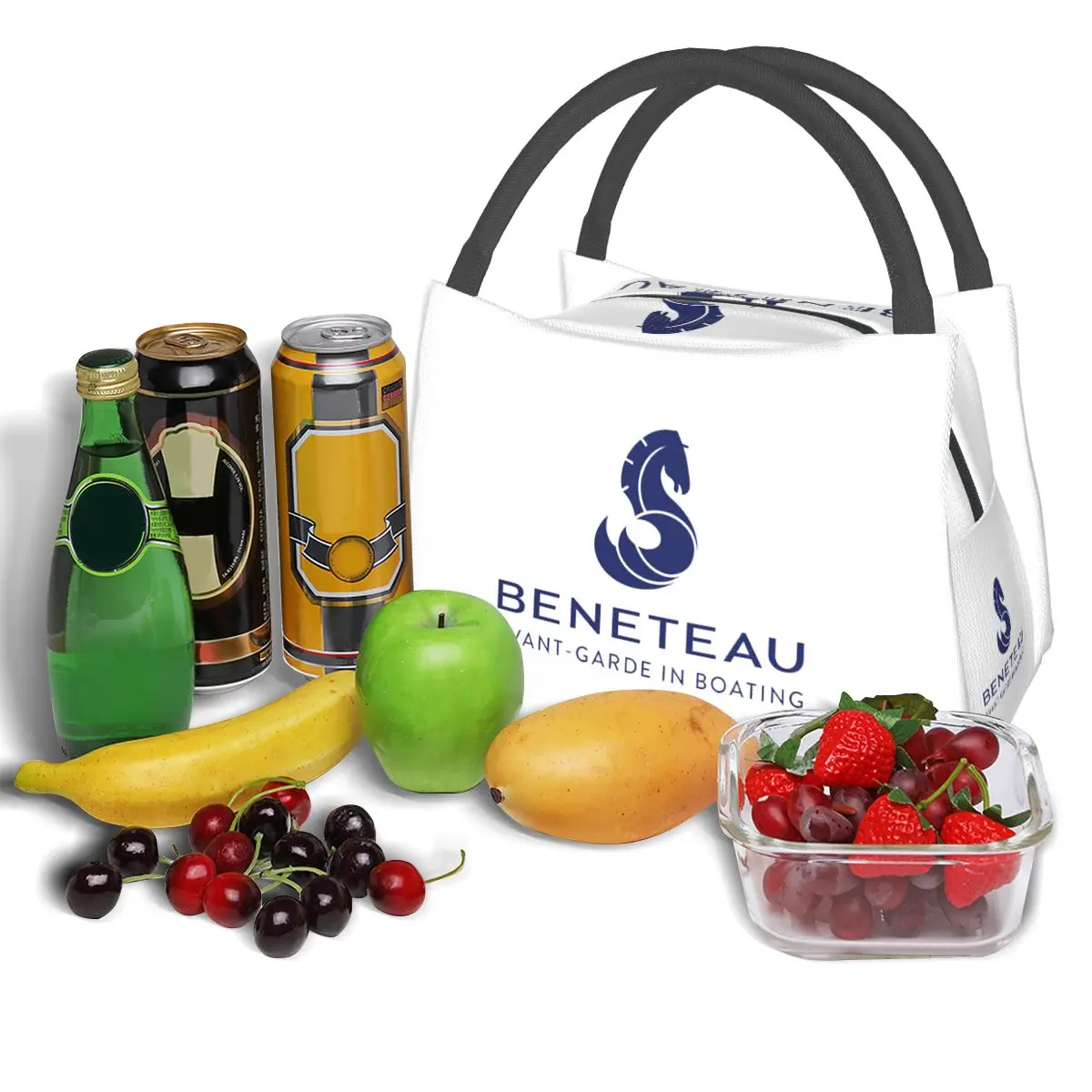 Beneteau Парусная лодка яхта Сумки для обеда Изолированная коробка бенто Сумка