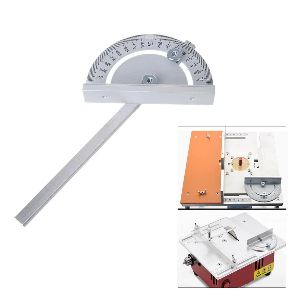 Metal Angle Ruler Angle Measuring Gauge For Woodworking Benches Table Saw Multifunctional Trimmer Engraving Machine