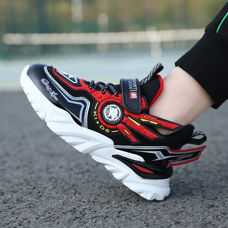 Brand Kids Sneakers Outdoor Running Shoes Boys Girls Comfortable Sport Shoes Breathable Children Gym Shoes Antislip Trainers