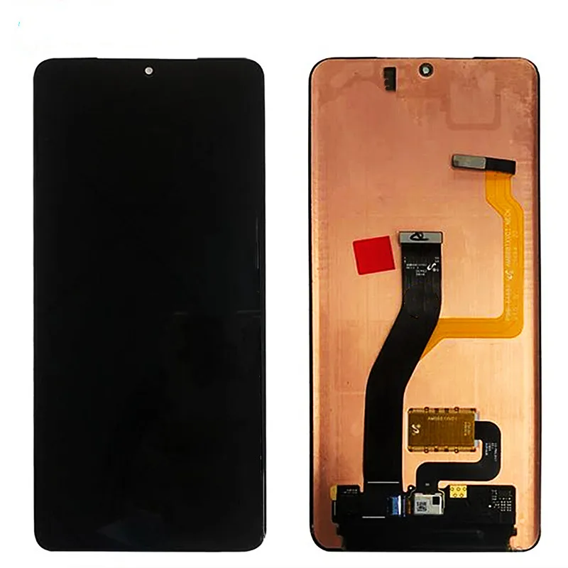 Super Amoled для Samsung Galaxy S20 Ultra Lcd G988 G988F G988B/DS дисплей с сенсорным экраном дигитайзер s20 LCD