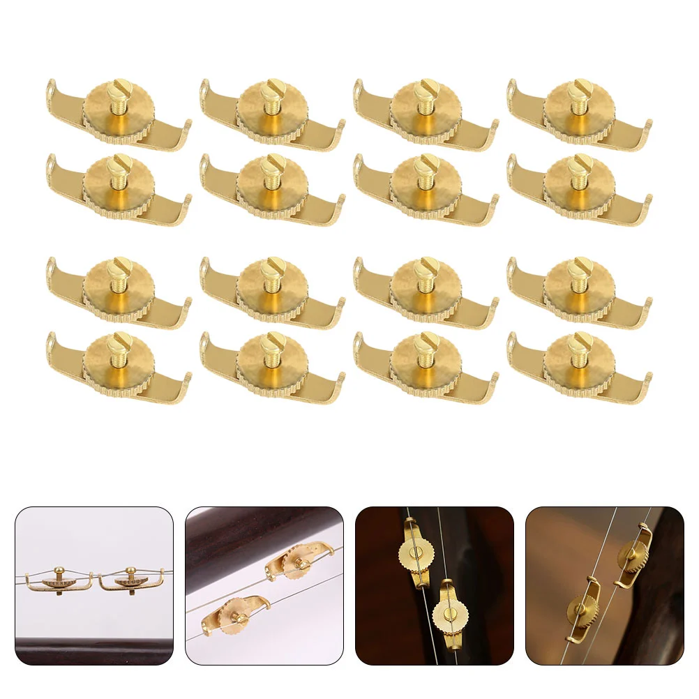 

16 PCS Erhu String Tuning Tool Cello Tuner Violin String Adjuster Erhu Accessory Cello Accessories