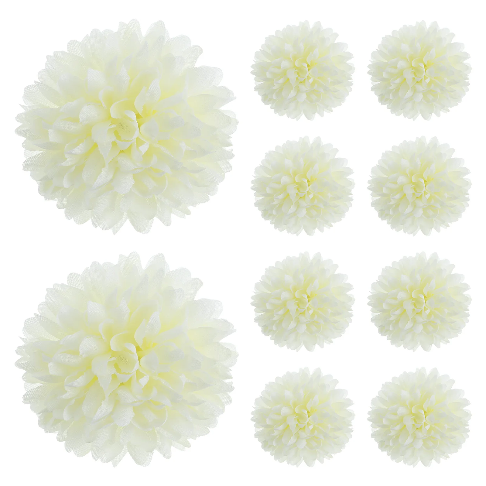 50 Pcs Home Decoration Wedding Bridal Flowers Artificial Mums Outdoors Artificial Chrysanthemum Flowers Fake Chrysanthemum