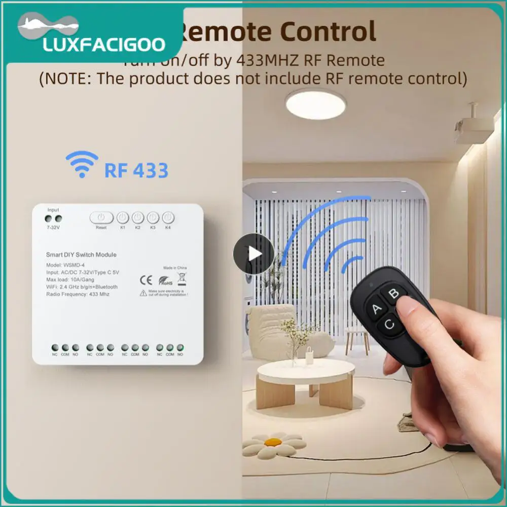 Удобный универсальный пульт дистанционного управления Wi-Fi Doodle реле умного дома