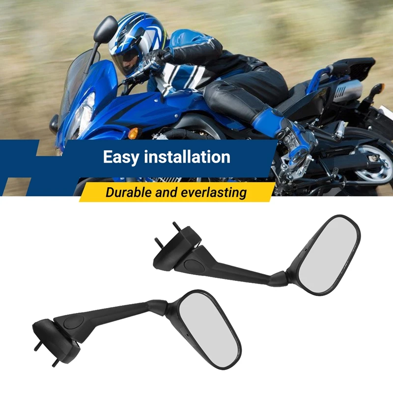 Мотоциклетное боковое зеркало заднего вида для Yamaha FZ1 Fazer 2007 2008 2009 2010 2011 2012 2013