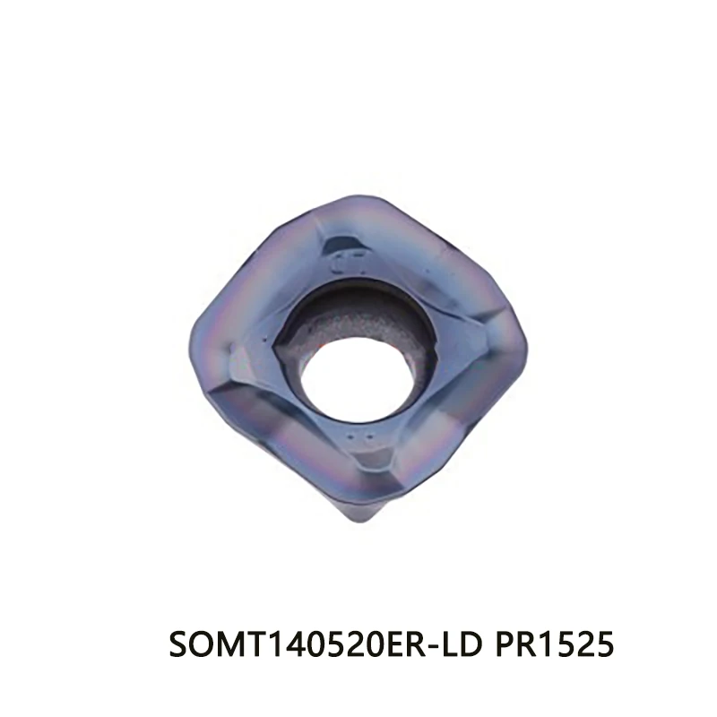 

Original 10pcs/box SOMT 140520 ER SOMT140520ER LD PR1525 Milling Cutter SOMT140520 CNC Inserts Turning Tools Lathe Cutting Blade