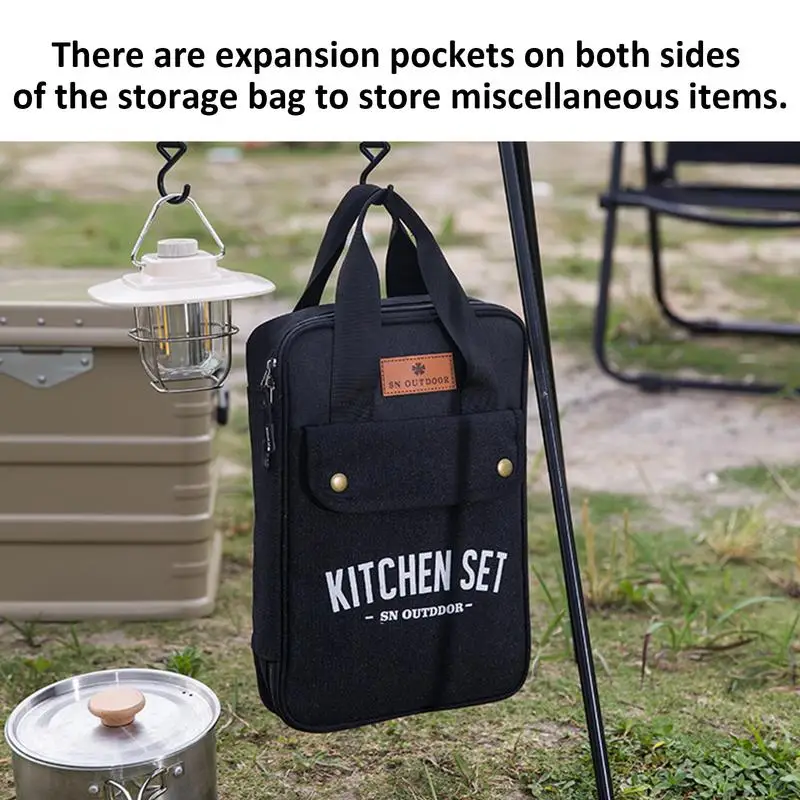 Набор посуды из 8 предметов для кемпинга портативная дорожная посуда набор