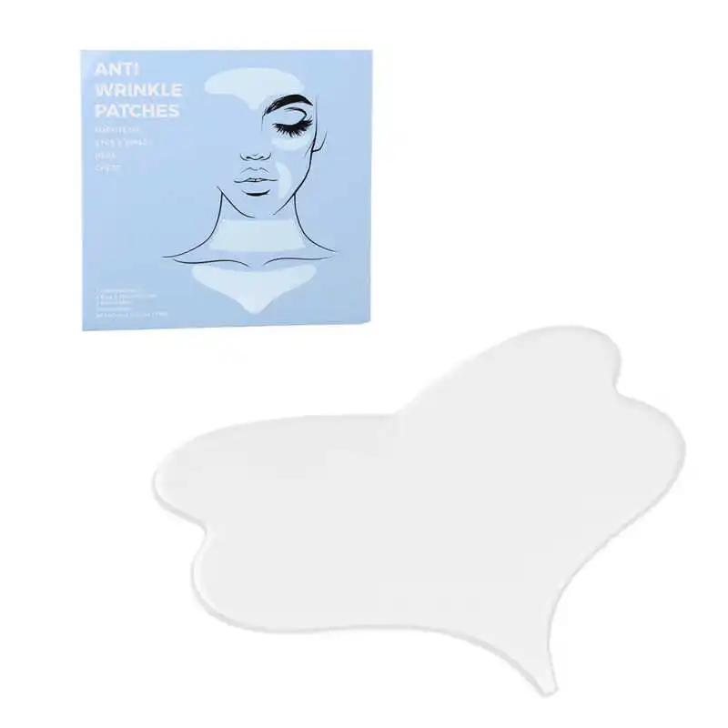 

Силиконовые накладки для морщин на грудь, увлажняющие укрепляющие многоразовые накладки для деколотирования морщин, товары для красоты гр...