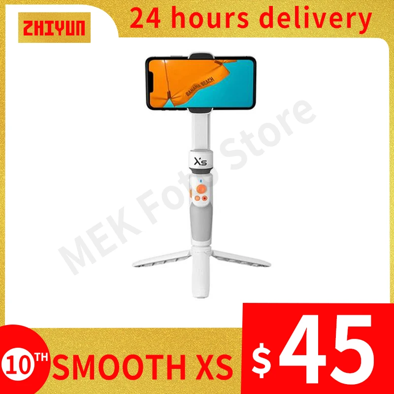 

ZHIYUN SMOOTH XS Gimbal Palo Selfie Stick Phone Monopod Handheld Stabilizer for Smartphone iPhone Redmi Huawei Samsung