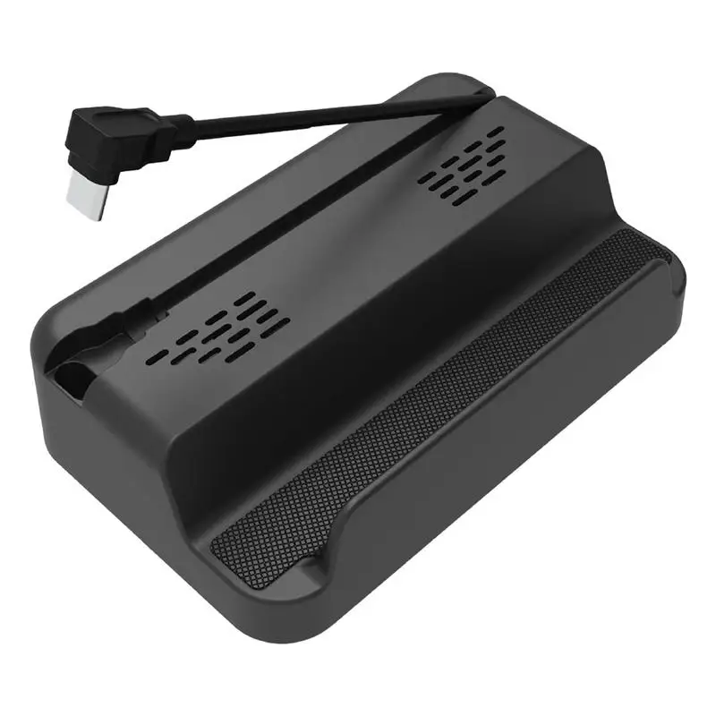 

Game Console Stand For Steam Deck With Charging Cable Non-slip Shockproof Console Base Bracket Charging Dock