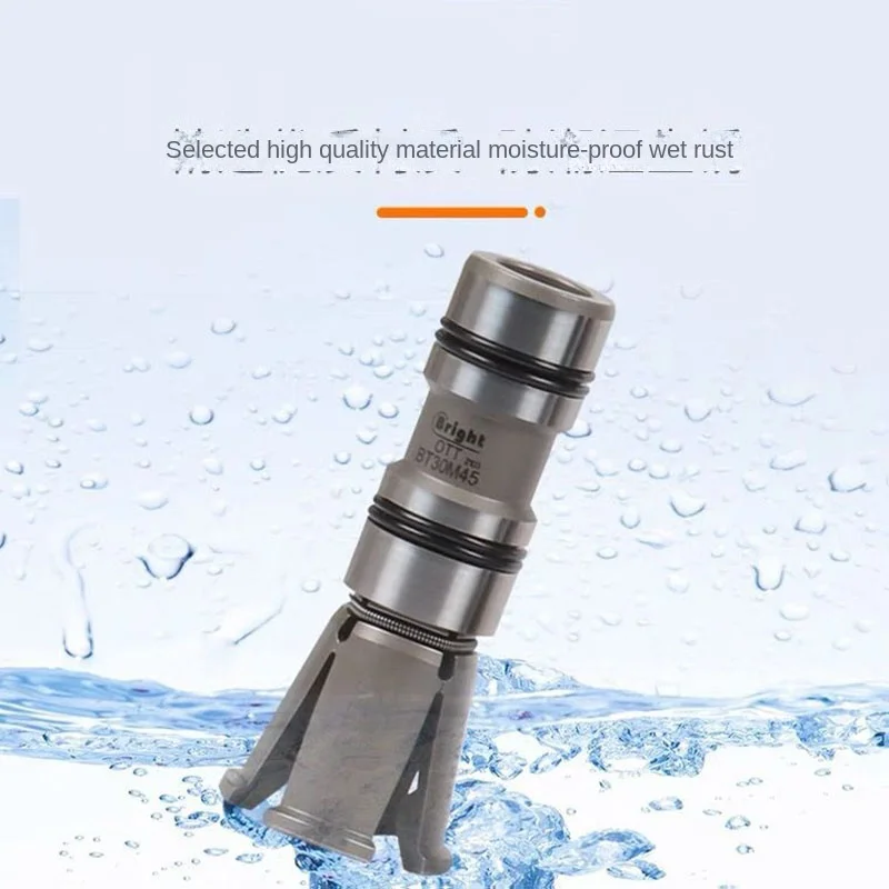 Шпиндель для станка BT40/BT50 зажим с 4 лепестками шпинделя ЧПУ и наружным винтом 45