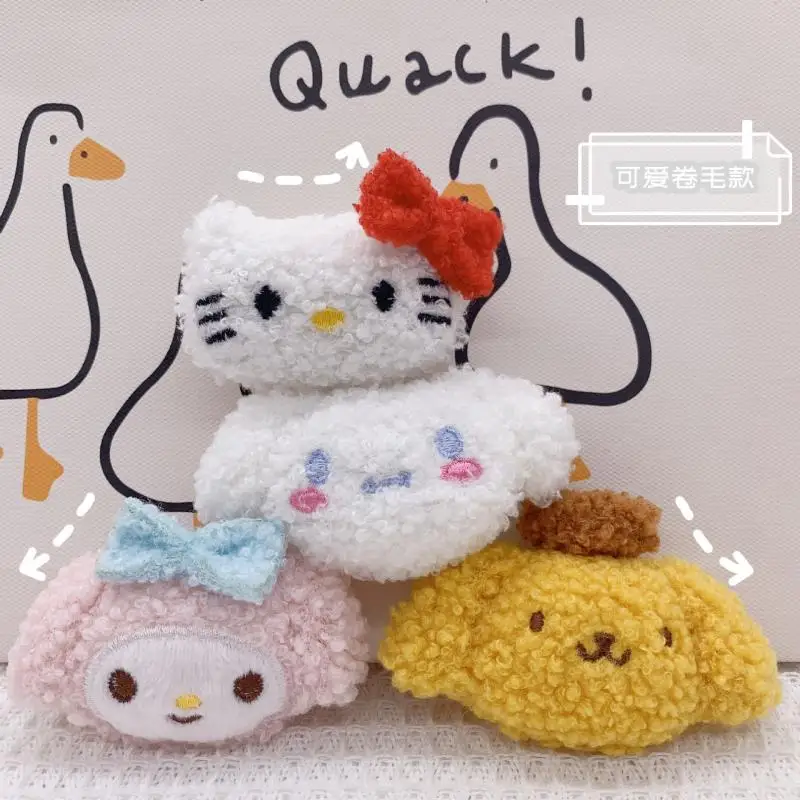 

9 см аниме Diy брошь брелок Hello Kittys Sanrioq серии милый мой Мелодия брелок сумка кулон плюшевые мини аксессуары подарок