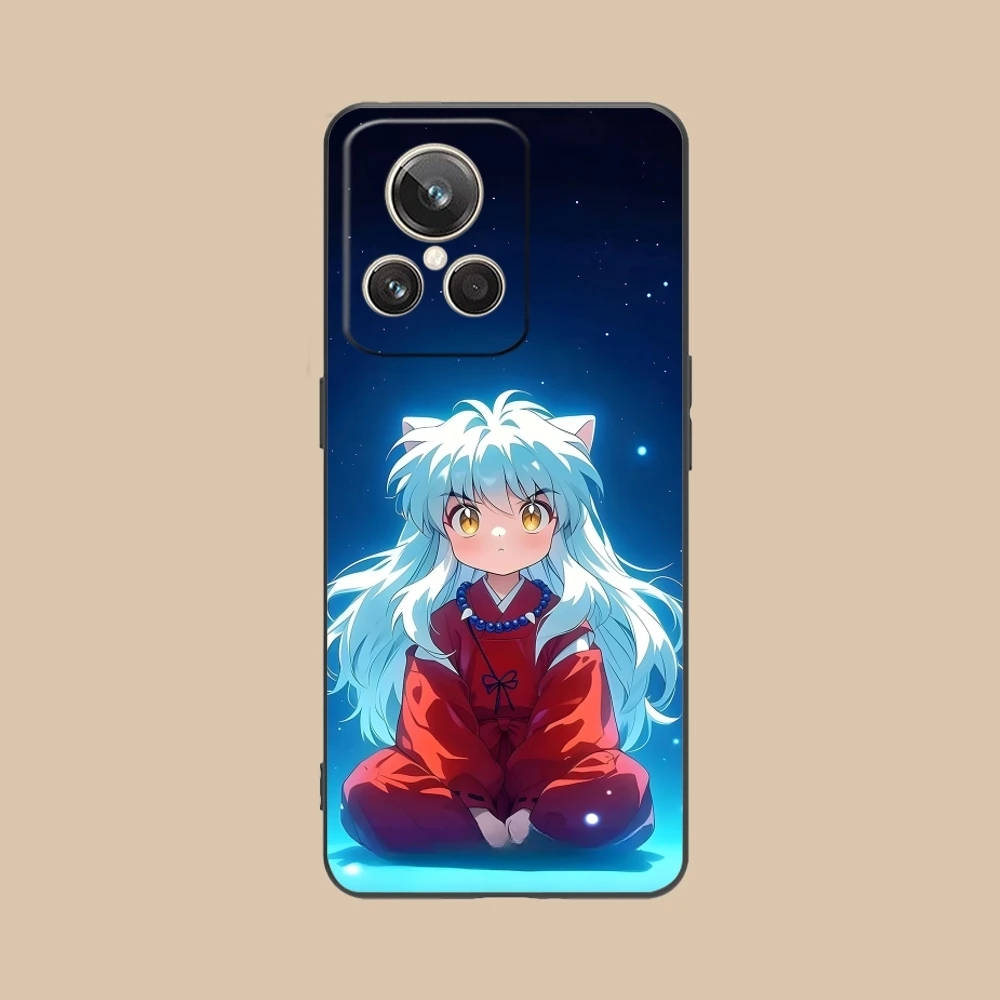 Чехол для мобильного телефона Inuyasha Sesshoumaru Realme GT 2 9i 8i 7i Pro X50 X2 C35 C21 C20 C11 C3 черный