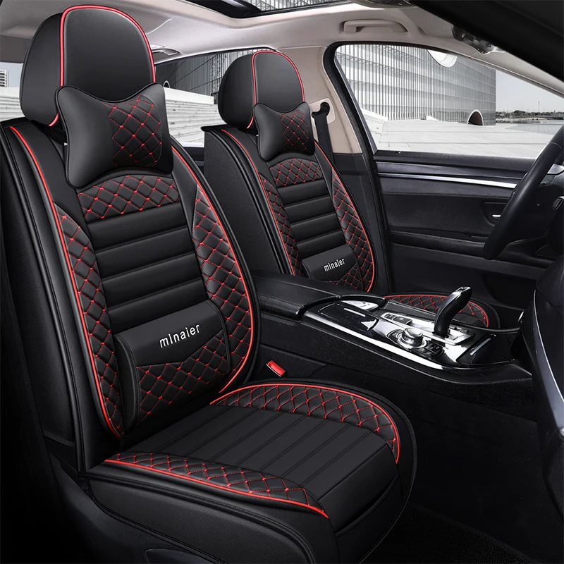 

360°Full surround Car Seat Cover For Fiat Grande Punto Freemont Bravo Leather Auto Accesorios чехлы на сиденья машины