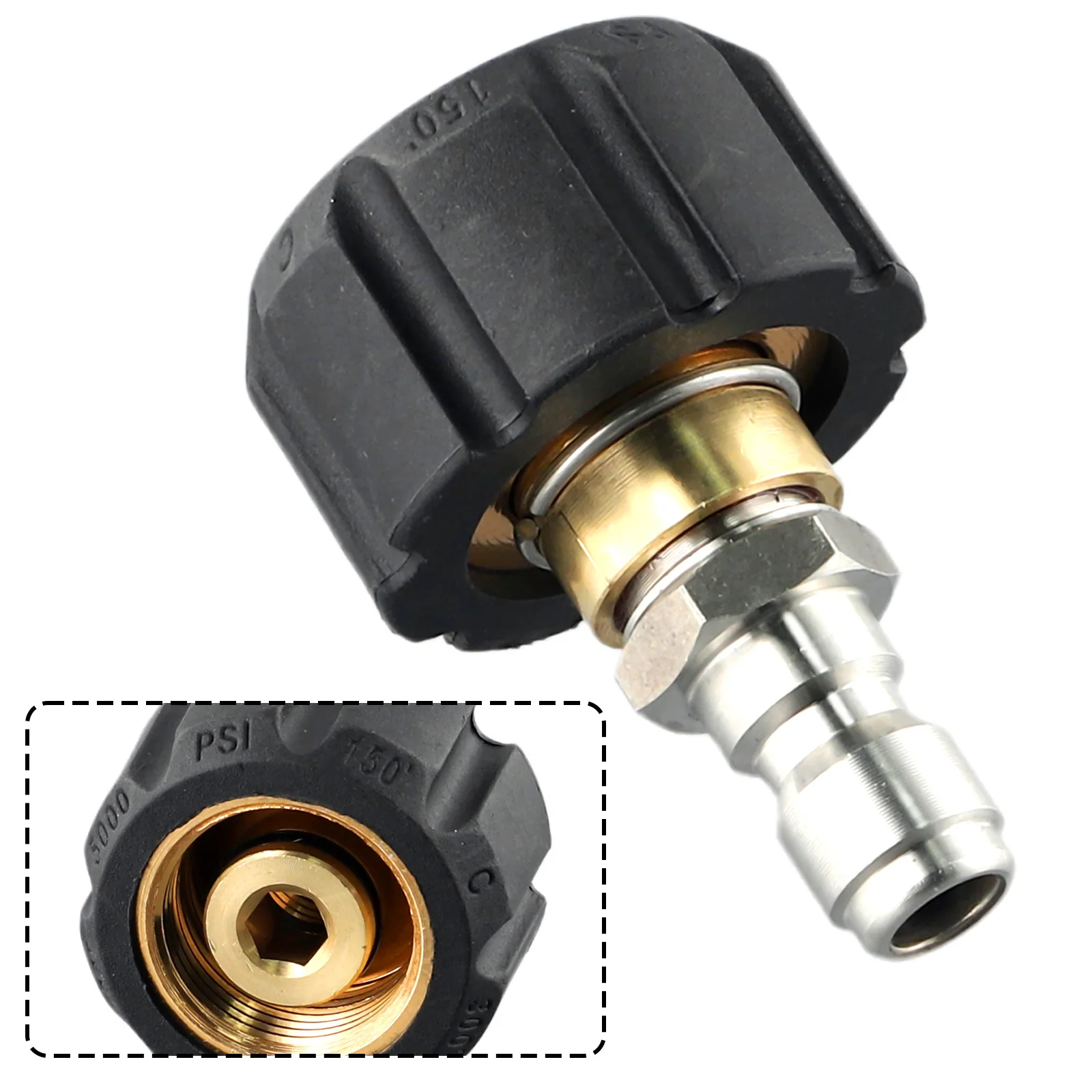 Новый быстроразъемный фитинг MJJC 1/4 дюйма для садовых шлангов