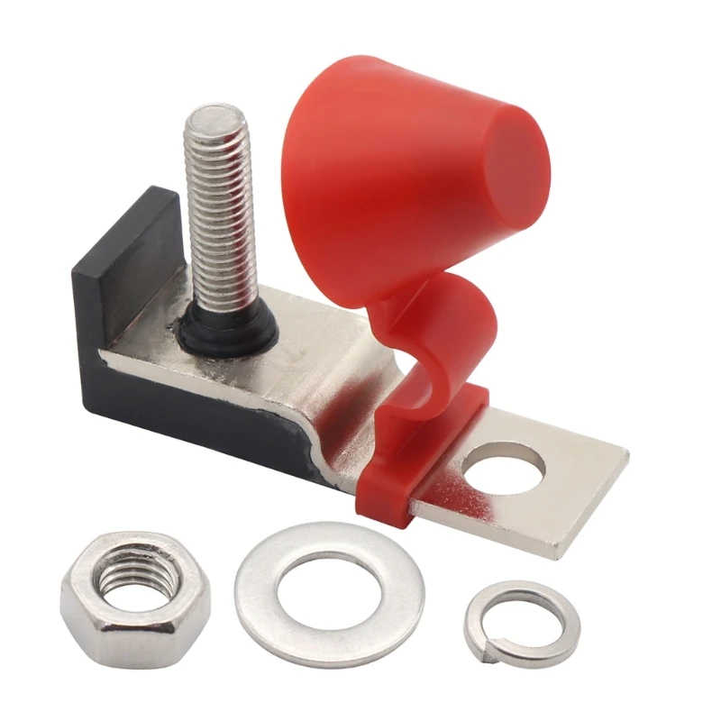 

MRBF Terminal Fuse Block,Single Stud 5/16" (M8) 58V-DC Max