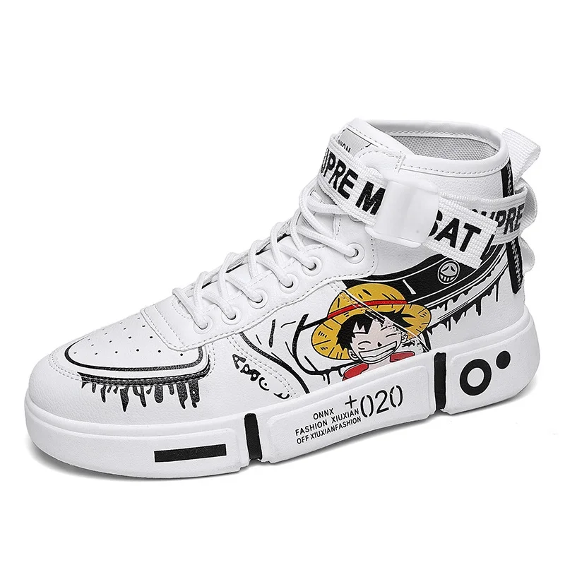Цельные Аниме периферийные изделия детская обувь детские высокие спортивные