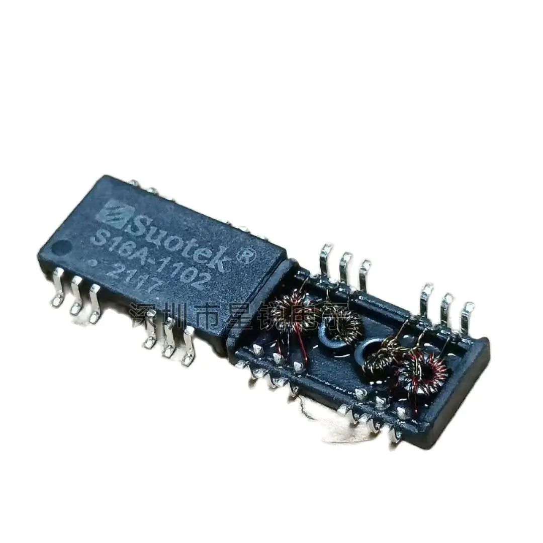 

10 шт./сетевой трансформатор S16A-1102 Suotek SOP12, новый оригинальный с гарантией качества пятен