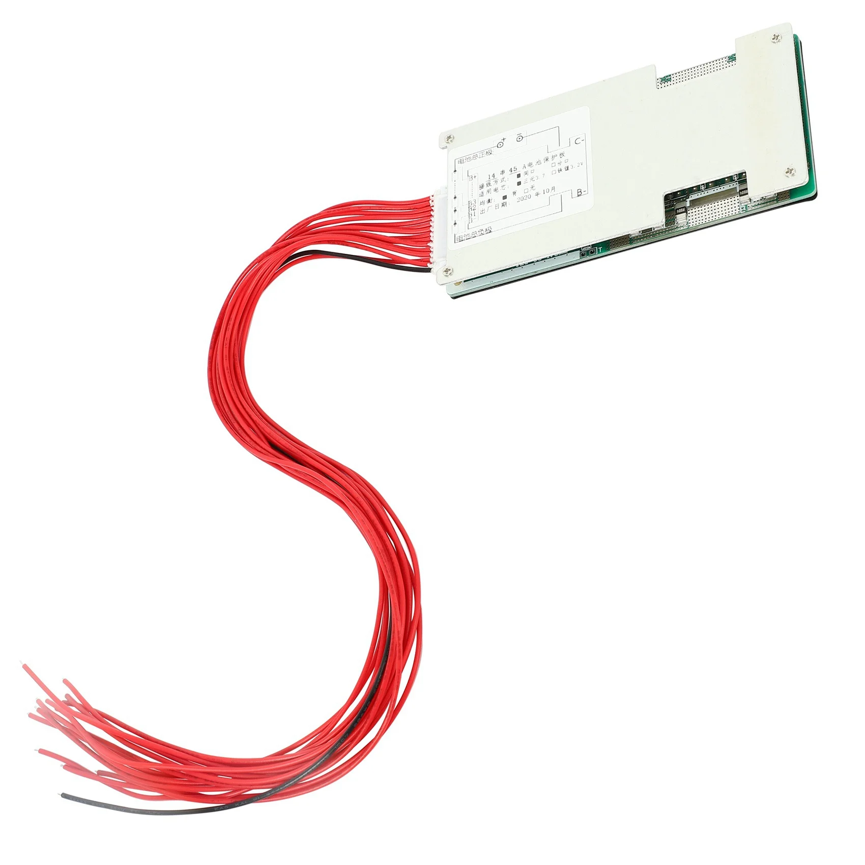 48V 14S 45A литий-ионный аккумулятор BMS PCB с балансом подходит для Ebike Escooter