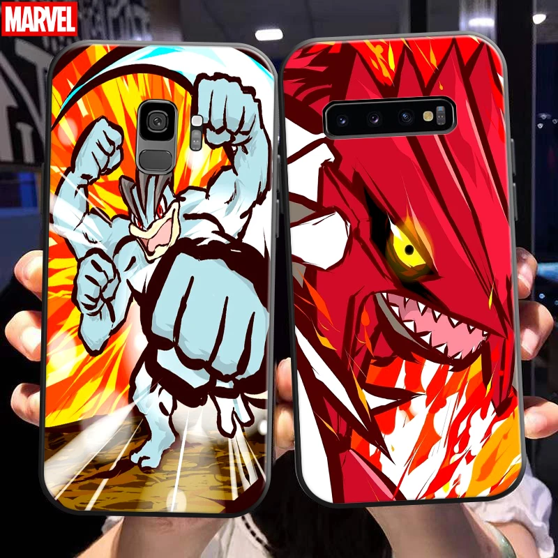 

Japan Anime Pokemon Pikachu Phone Case For Samsung Galaxy S10 S10E S10 Lite S9 S8 Plus Samsung S10 5G Soft Back Coque