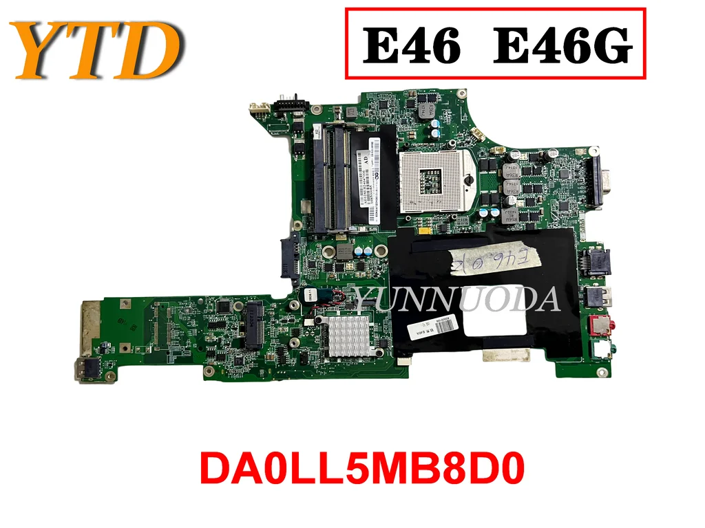 Original For  LENOVO E46 E46G  Laptop Motherboard DA0LL5MB8D0 Tested Good Free Shipping