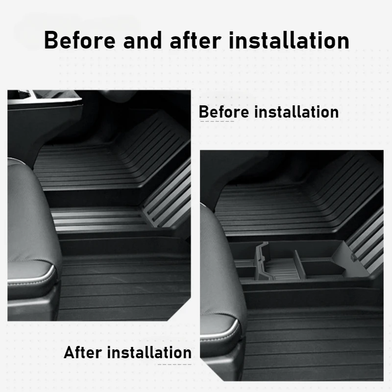 Контейнер для хранения с центральным контролем Tesla Cybertruck 2024 пикапа грузовика