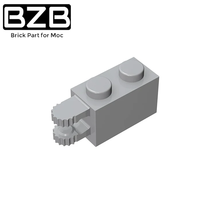 

BZB 10 шт. MOC 30540 шарнирный кирпич 1x2 блокировочные совместимые сборы детали конструктора «сделай сам» Детская игрушка Edu