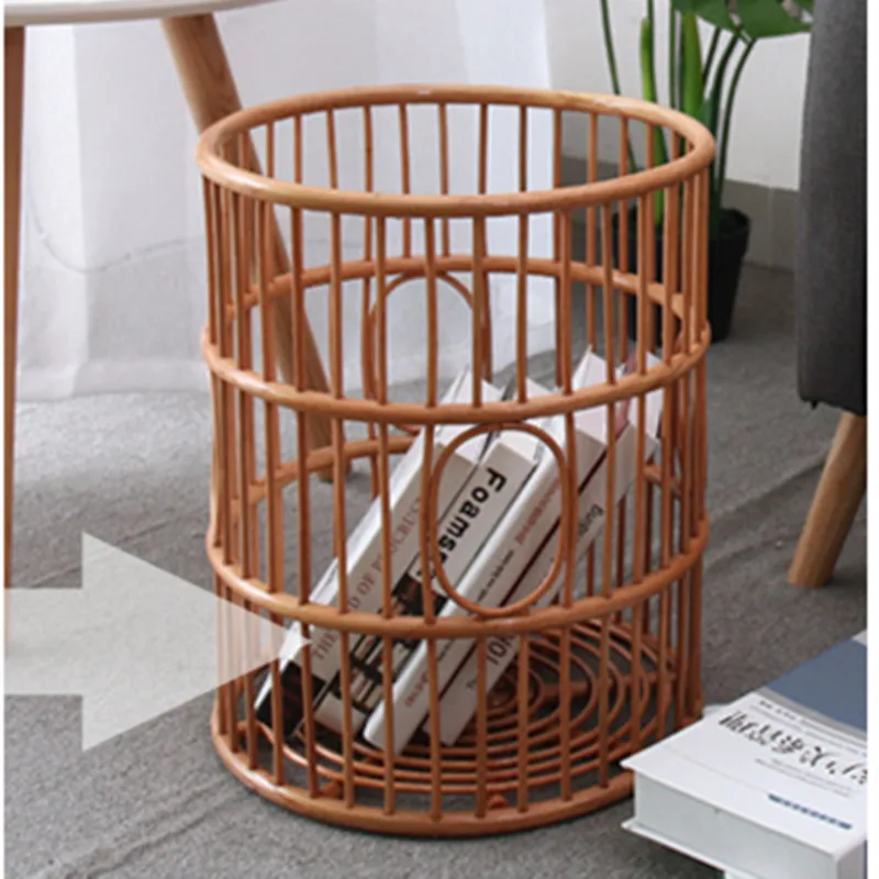 

Creative Basket Large Multifunction Wooden Frame Clothes Toys Storage Convenient Practical Receiving Organizer